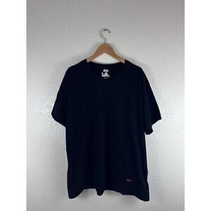 Supreme x Hanes Small Box Logo Tee Black Mens Large Streetwear Shirt